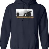 80x27 S Retro Cassette Ad Classic Hoodie - Navy