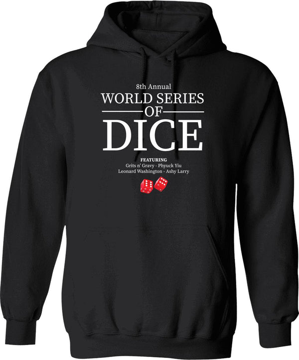 8th Annual - World Series Of Dice Hoodie - Black
