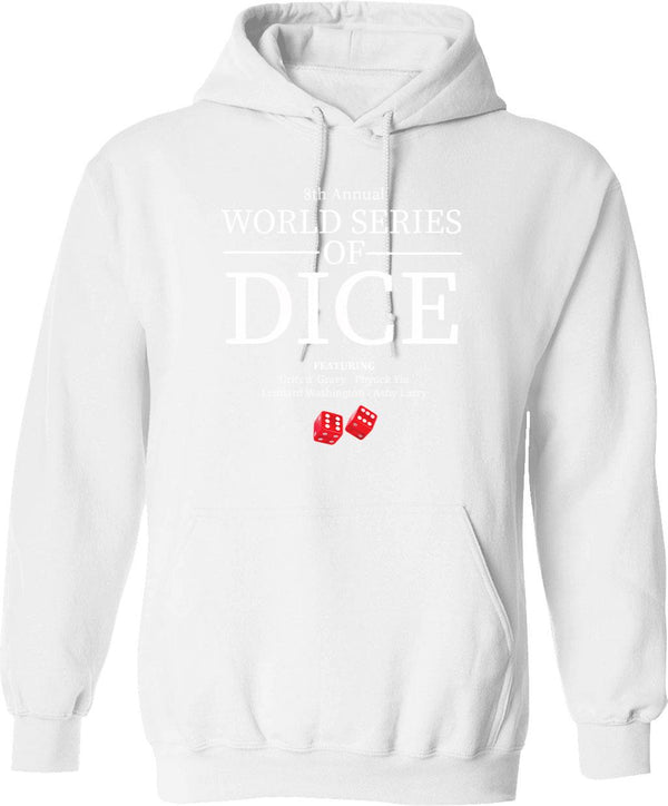 8th Annual - World Series Of Dice Hoodie - White