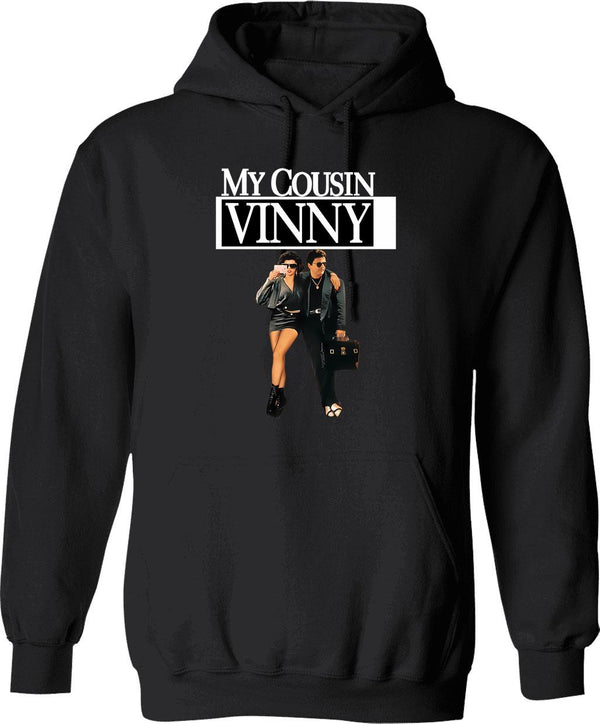 90s Movie Funny Vintage Hoodie - Retro Graphic Cosy Pullover - Black