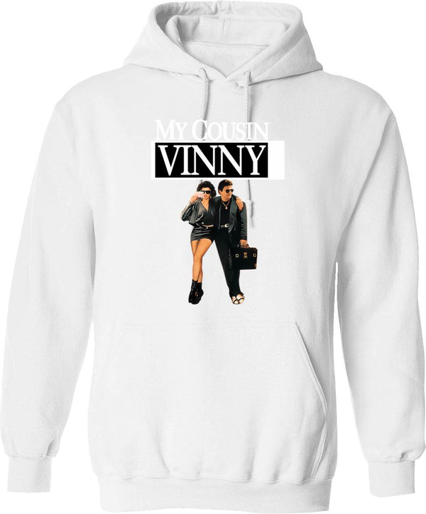 90s Movie Funny Vintage Hoodie - Retro Graphic Cosy Pullover - White