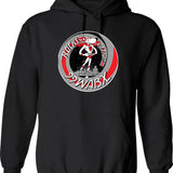 99 Wabx Rocks Detroit Retro Radio Station Design Hoodie - Black