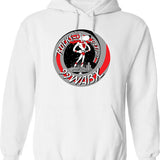 99 Wabx Rocks Detroit Retro Radio Station Design Hoodie - White