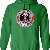99 Wabx Rocks Detroit Retro Radio Station Design Hoodie - Green
