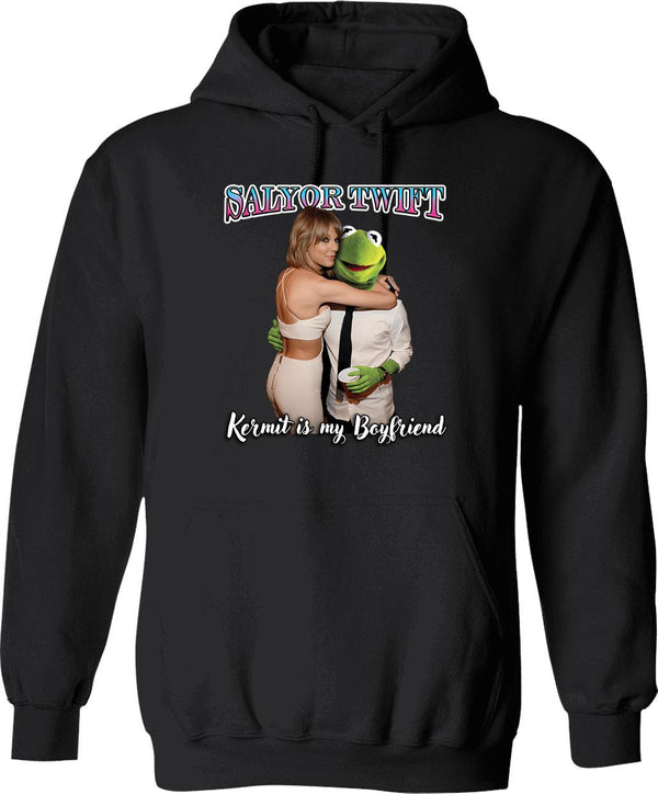 A Frog Is My Boyfriend Parody Shirt Hoodie - Black