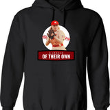 A League Of Their Own Graphic Pullover Hoodie - Black