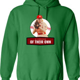 A League Of Their Own Graphic Pullover Hoodie - Green