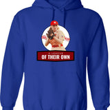 A League Of Their Own Graphic Pullover Hoodie - Blue