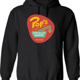 A Place To Ketchup... Hoodie - Retro Graphic Pullover Hoodie for Men & Women - Black
