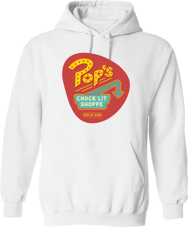 A Place To Ketchup... Hoodie - Retro Graphic Pullover Hoodie for Men & Women - White