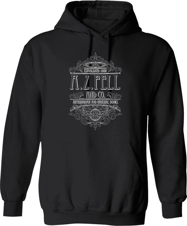 A.z Feel Hoodie - Retro Graphic Pullover Hoodie for Men & Women - Black