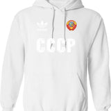 Abundant Treasure Hoodie - Retro Graphic Pullover Hoodie for Men & Women - White