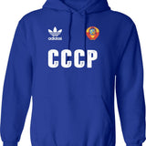 Abundant Treasure Hoodie - Retro Graphic Pullover Hoodie for Men & Women - Blue