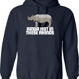Ace Ventura Animal Hoodie - Retro Graphic Pullover Hoodie for Men & Women - Navy