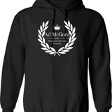 Ad Meliora Towards Better Things Hoodie - Retro Graphic Pullover Hoodie for Men & Women - Black