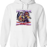 Adam Hazbin Hotel - Tummy ache Survivor Classic Graphic Pullover Hoodie - White