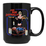 Ade Due Damballa Bride of Chucky Black Coffee Mug, Gift Coffee Mug