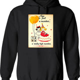 Age Is Just A Number Birthday Happy Christmas Weird Prank Meme Funny Hoodie - Black