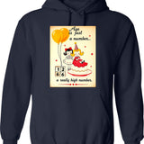 Age Is Just A Number Birthday Happy Christmas Weird Prank Meme Funny Hoodie - Navy