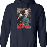 Agent 86 Hoodie - Retro Graphic Pullover Hoodie for Men & Women - Navy