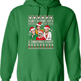 Ain't Nothin But A Christmas Party Golden Girls Hoodie - Green