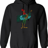 Alan A Dale Hoodie - Retro Graphic Pullover Hoodie for Men & Women - Black