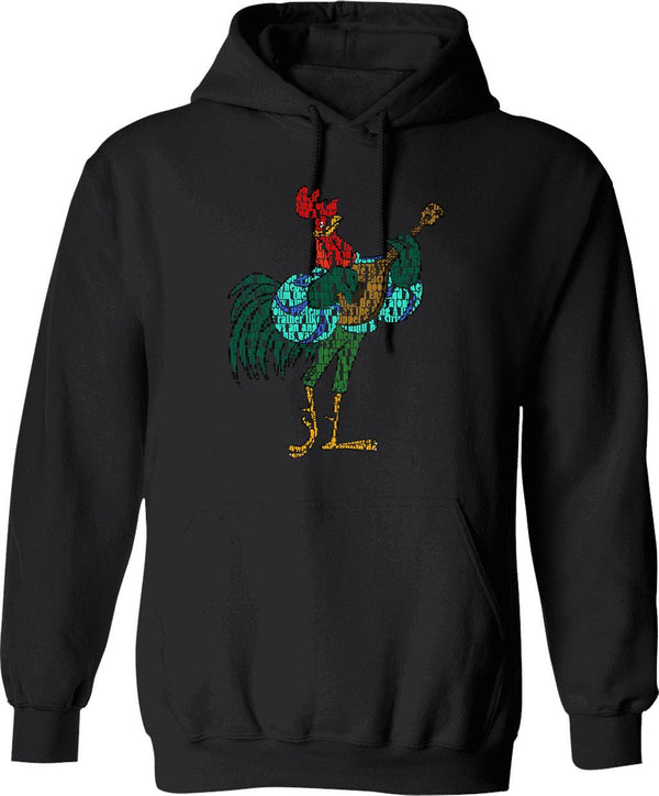 Alan A Dale Hoodie - Retro Graphic Pullover Hoodie for Men & Women - Black