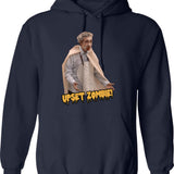Alan Partridge - Upset Zombie Funny Hoodie - Navy