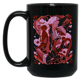 Alastor Valentines Day - Hazbin Hotel Essential Black Coffee Mug, Gift Coffee Mug - Black