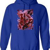 Alastor Valentines Day - Hazbin Hotel Essential Graphic Pullover Hoodie - Blue