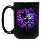 Alastor and His Shadow - Hazbin Hotel Essential Black Coffee Mug, Gift Coffee Mug - Black