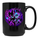 Alastor and His Shadow - Hazbin Hotel Essential Black Coffee Mug, Gift Coffee Mug