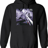Album Cover Hoodie - Retro Graphic Pullover Hoodie for Men & Women - Black