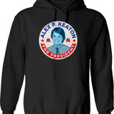 Alex P. Keaton for President Graphic Pullover Hoodie - Black