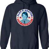 Alex P. Keaton for President Graphic Pullover Hoodie - Navy