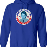 Alex P. Keaton for President Graphic Pullover Hoodie - Blue
