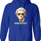 Alexander The Great(est) Ancient Icon Modern Attitude Hoodie - Blue