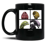 Alienz Xeno Days Black Coffee Mug, Gift Coffee Mug
