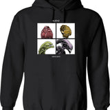 Alienz Xeno Days Graphic Pullover Hoodie - Black