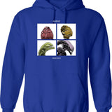 Alienz Xeno Days Graphic Pullover Hoodie - Blue