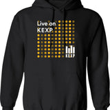 Alluring Kexp 2 Essential Graphic Pullover Hoodie - Black