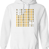 Alluring Kexp 2 Essential Graphic Pullover Hoodie - White
