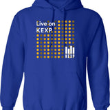 Alluring Kexp 2 Essential Graphic Pullover Hoodie - Blue