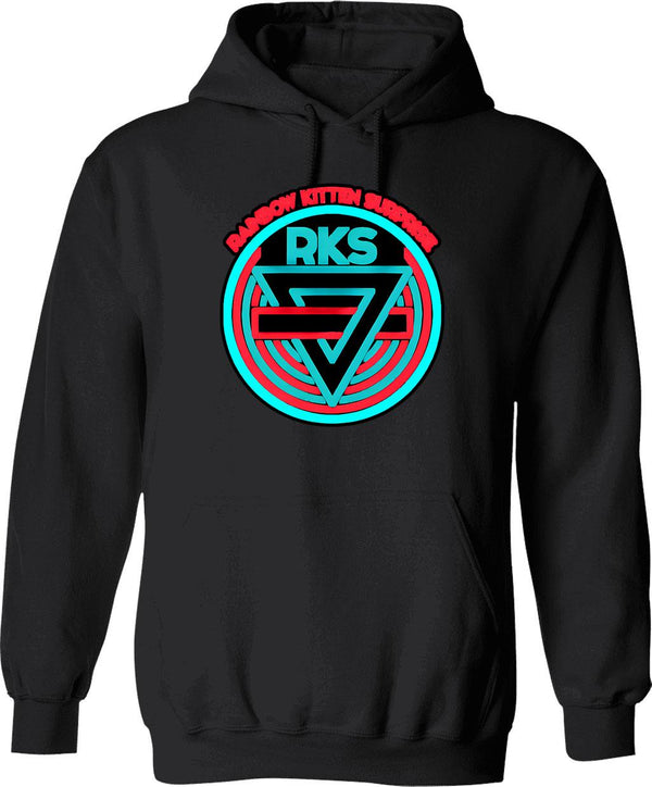 Alternative Rock Indie Band Hoodie - Retro Graphic Pullover Hoodie for Men & Women - Black