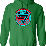 Alternative Rock Indie Band Hoodie - Retro Graphic Pullover Hoodie for Men & Women - Green