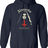 Alucarda 1977 Graphic Pullover Hoodie - Navy