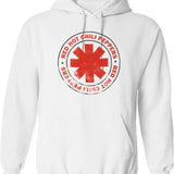 Amazing The Rhcp Funky Hoodie - Retro Graphic Pullover Hoodie for Men & Women - White