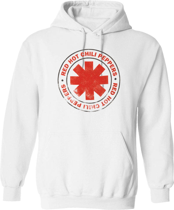 Amazing The Rhcp Funky Hoodie - Retro Graphic Pullover Hoodie for Men & Women - White