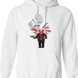 American Dad - Roger Slam Graphic Pullover Hoodie - White
