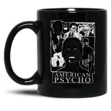 American Psycho Not There Black Coffee Mug, Gift Coffee Mug
